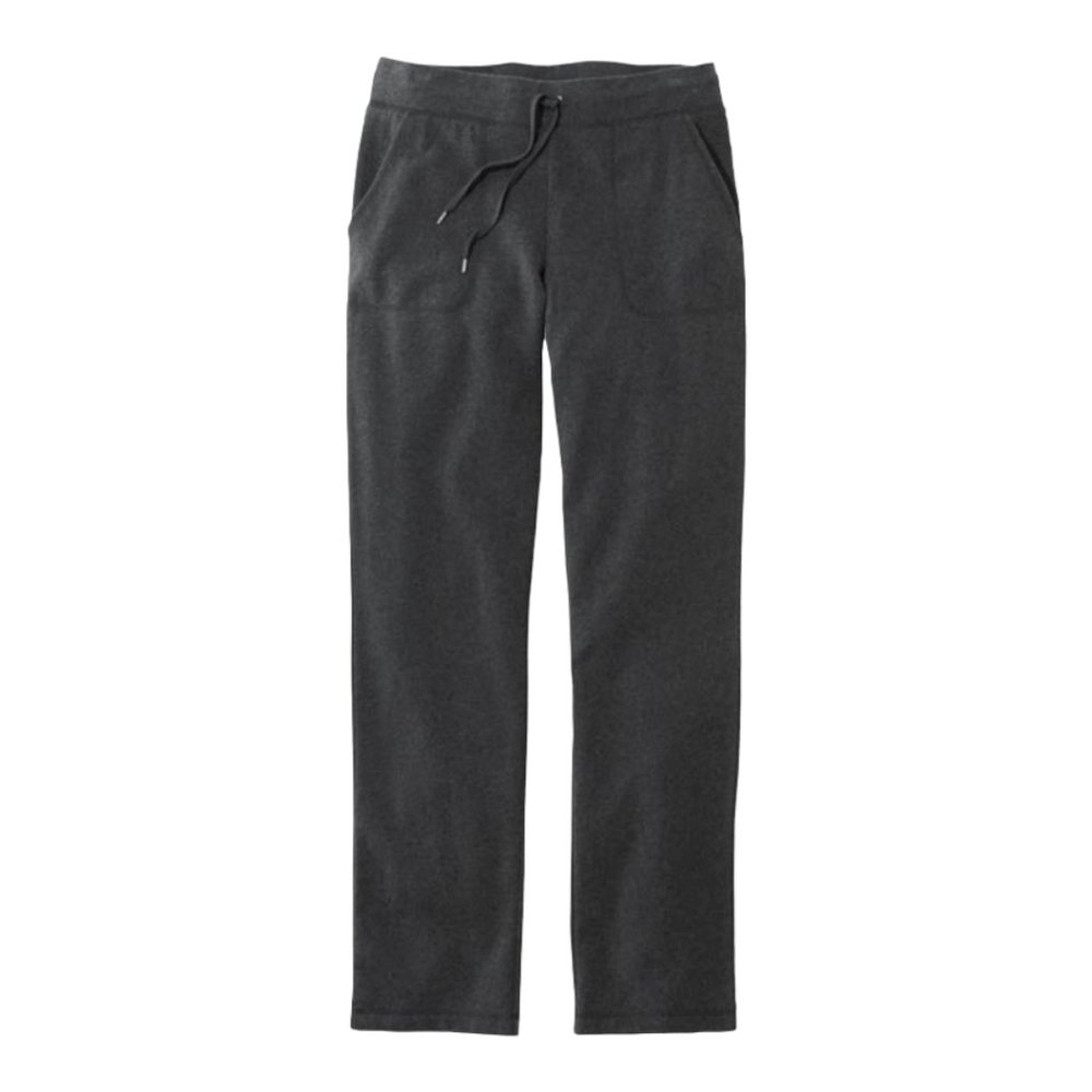 L.L. Bean Women's Ultrasoft Sweats, Straight-Leg – Dark Gray – Size L
